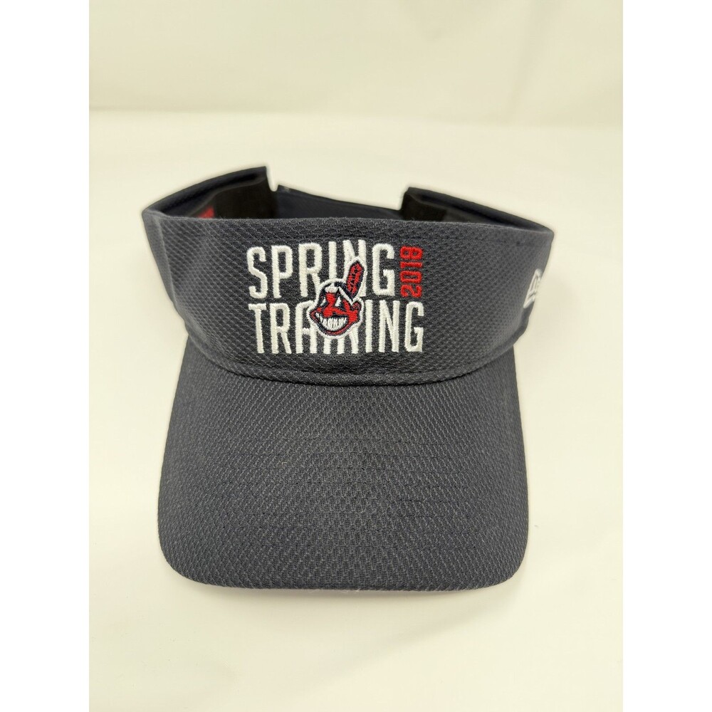 Cleveland Indians Hat Cap Strap‎ Back MLB Baseball Spring Training New Era 2018